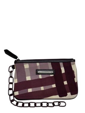 BURBERRY - TAN LAVENDER PURPLE CLUTCH BAG POUCH